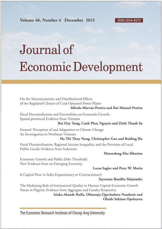Journal of Economic Development